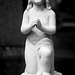 Praying Girl Sculpture Campbeltown Cemetery