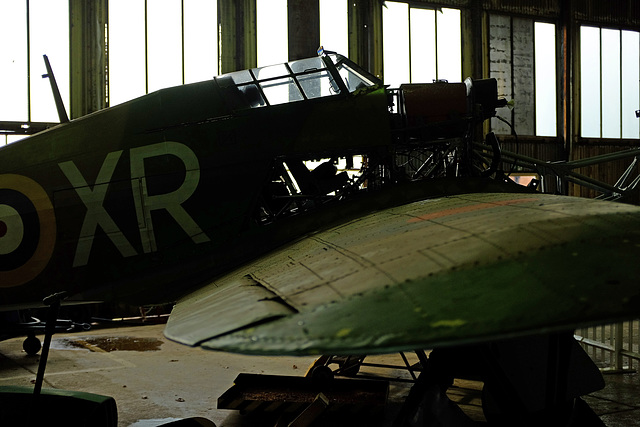 Brooklands Museum January 2015 Hawker Hurricane Restoration