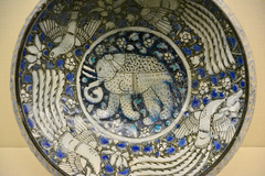 Lisbon 2018 – Calouste Gulbenkian Museum – Bowl with elephant and three phœnixes