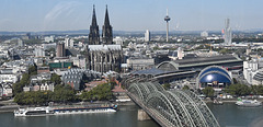 Blick auf Köln