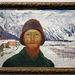 "Autoportrait devant un paysage hivernal" (Giovanni Giacometti - 1899
