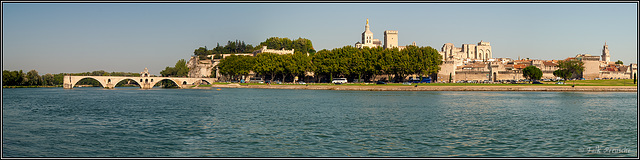 Klassikerblick auf Avignon (PiP)
