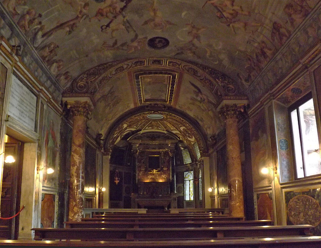 The Church of San Aniceto in the Palazzo Altemps, June 2012