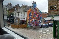 new mural at Stockmore Street
