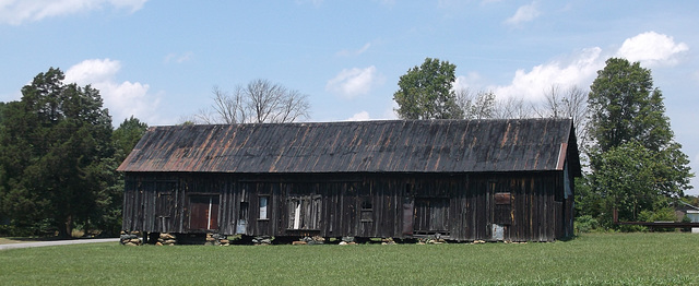 Drying old barn
