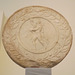 Marble Oscillum with a Satyr in the National Archaeological Museum of Athens, May 2014
