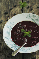 Mustikasupp / Blueberry soup