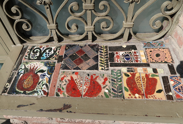 Painted tiles