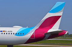 Tails of the airways.  Eurowings