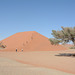 Namibia, Ascent to the dune No45 in the Sossusvlei National Park