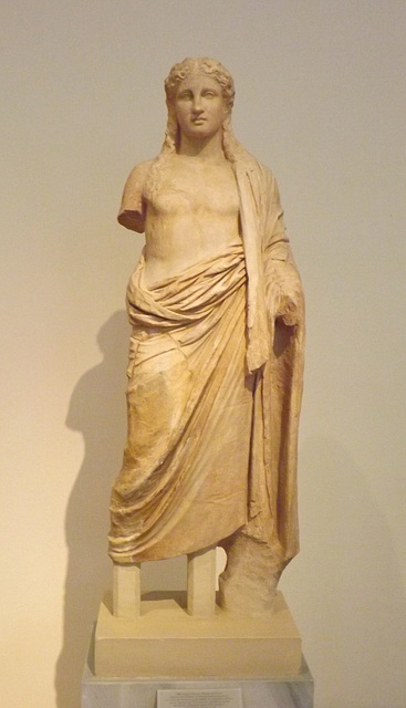 Statue of Dionysos from Eleusis in the National Archaeological Museum of Athens, May 2014