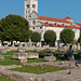 Zadar - Blick über's Forum  zur Kirche und Kloster der Hl. Maria