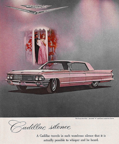 Pink 1962 Cadillac Coupe de Ville