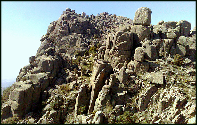 Cancho de La Bola, granite home of vultures. Better on large I feel.