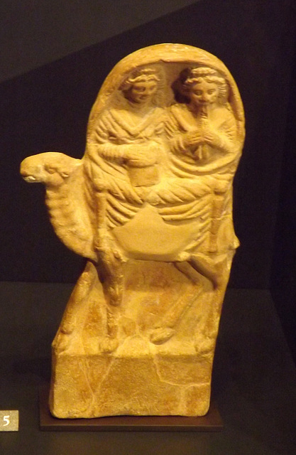 Two Divinities on a Camel Figurine in the Louvre, June 2013