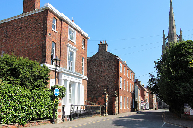 Houses in Westgate, Louth, Lincolnshire