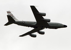 Boeing RC - 135 Rivet Joint 55th Wing USAF at Waddington 1st July 2012