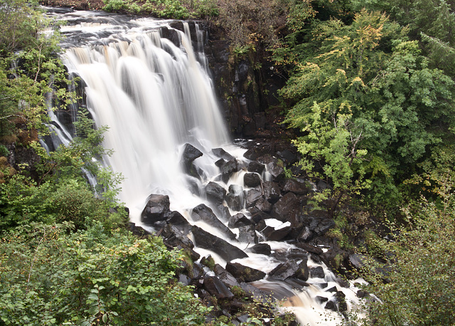 Upper Falls from Viewpoint, Aros Park
