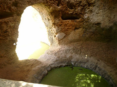 Cistern of the quarry.
