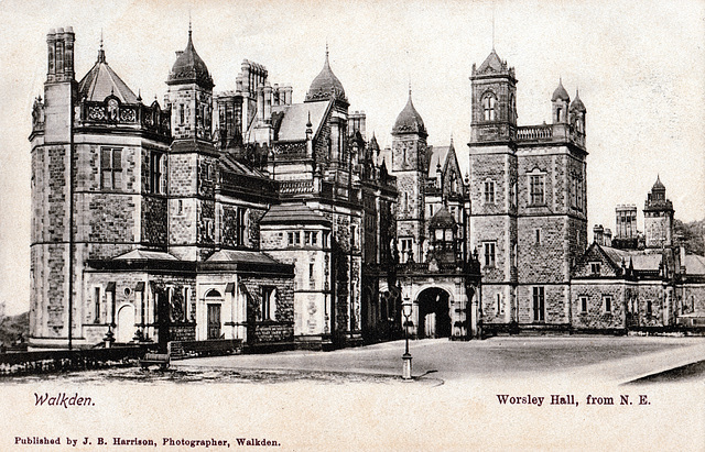 Worsley Hall, Greater Manchester (Demolished 1946-49)