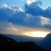 Langsam steigt die Sonne über den Monte Baldo. ©UdoSm