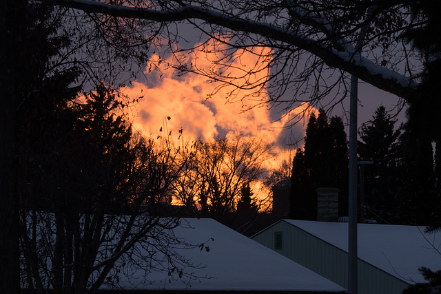 Condensation Sunset