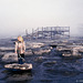 Hoverboarding on ice ;) - Sandbank Ording März 1985