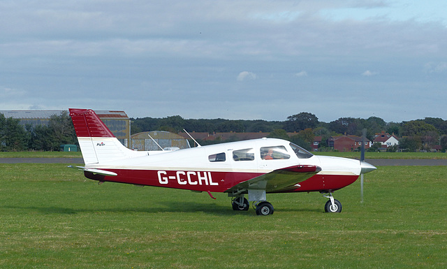 G-CCHL at Solent Airport - 22 October 2021
