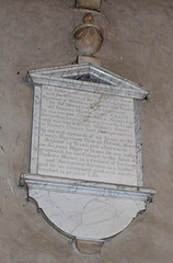 Memorial to John Crane, Ely Cathedral