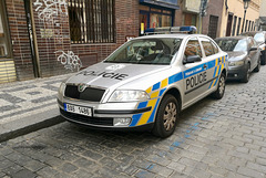 Prague 2019 – Škoda police car