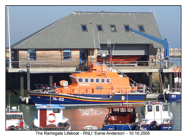 Ramsgate Lifeboat & RNLI station 10.10.2005