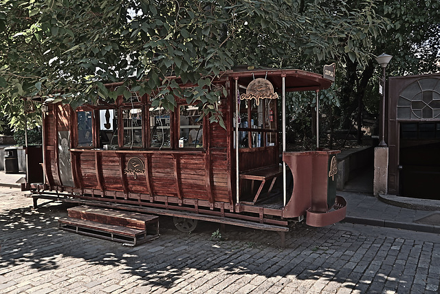 Old tram carriage