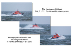 Newhaven Lifeboat - Seaford Bay - 5.5.2015