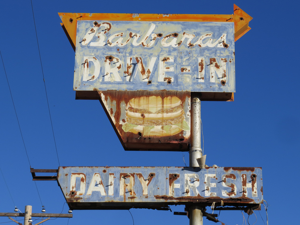 Barbaras Drive-In Rusty Burger (revisited)