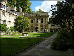 St Edmund Hall front quad
