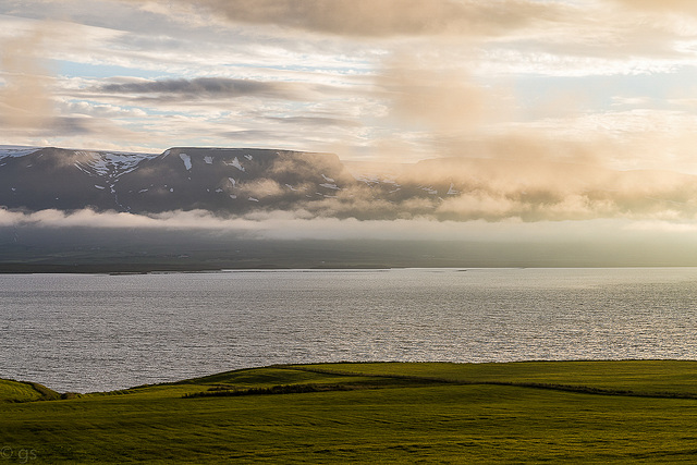 Evening at Eyjarfjörður