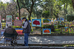 Painters in the park