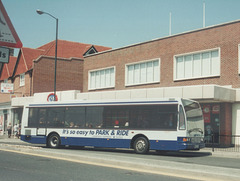 East Kent Road Car Co 1406 (M406 OKM) - 30 June 1995 (Ref 274-22)