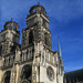 Cathédrale d'Orléans avec ses deux tours de 88 mètres
