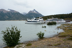 Shuttle Boats to the Glacier of Perito Moreno