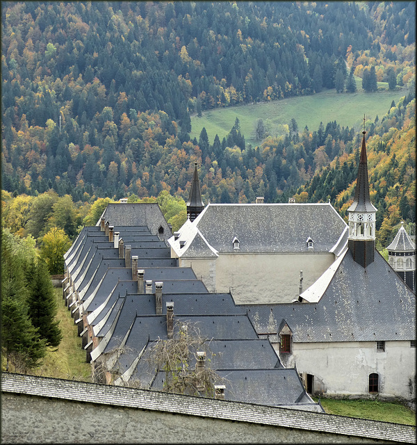 Monastère de la Grande Chartreuse (38) 17 octobre 2019.