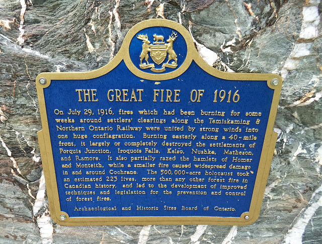 The great fire of july 29th 1916