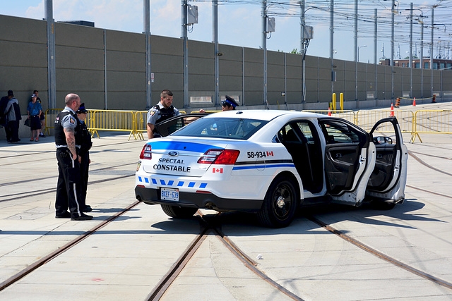 Canada 2016 – Toronto – Doors Open TTC Leslie Barns – Special Constable