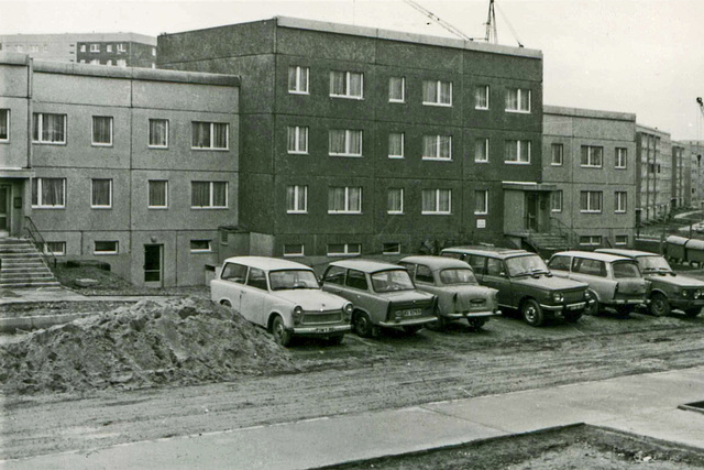 Im Heckertgebiet von Chemnitz 1985