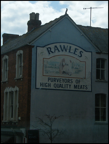 Rawles ghost sign at Bridport