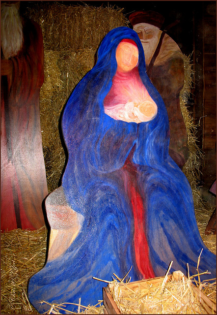 Nativity near the Kemphaan, Flevopolder, the Netherlands...