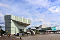 Oslo, Öffentliche Bibliothek und Opernhaus