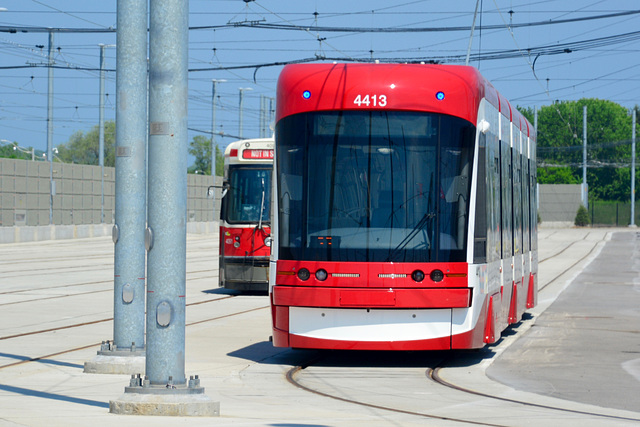 Canada 2016 – Toronto – Doors Open TTC Leslie Barns – Flexity Outlook tram