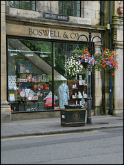 Boswell blooms on Broad Street