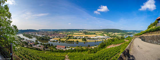 Neckar Valley Vista from Hornberg Castle (210°) Neckar Valley Vista from Hornberg Castle (210°)